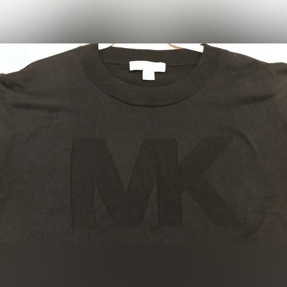 Michael Kors Black Logo Tee - Picture 5 of 12